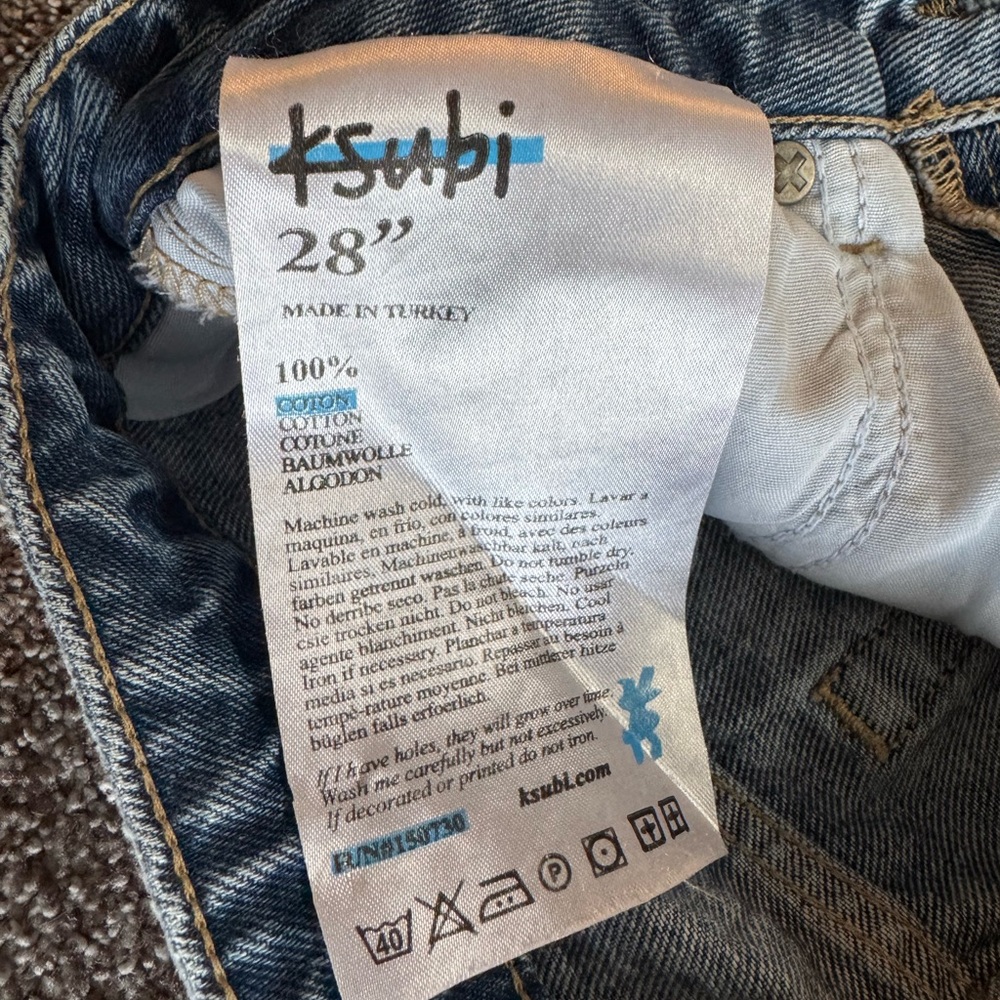 Ksubi Rise N Hi shorts - Picture 5 of 5